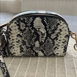 Marc Jacobs AUTHENTIC Snakeskin Pattern Crossbody Bag